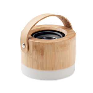 5.0 wireless bamboo speaker with Handle