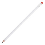 Branded HB PENCIL sharpened with rubber tipped