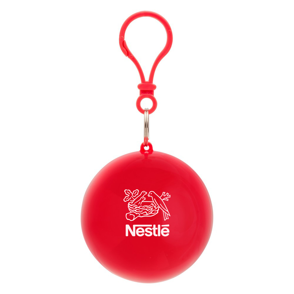 Branded Poncho Keyring