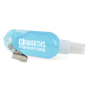 Large Sanitizer 50ml Hand Sanitizer Gel with Metal Clip