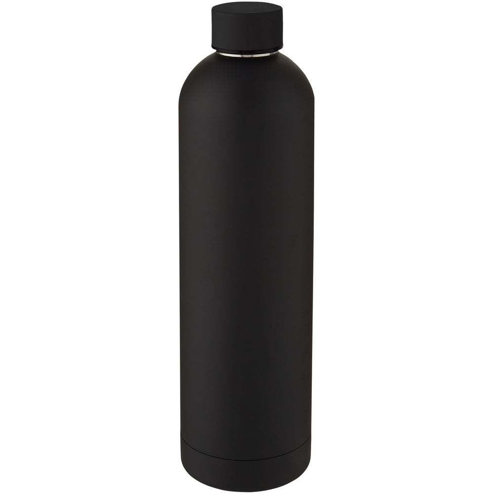 Branded Spring 1 L copper vacuum insulated bottle