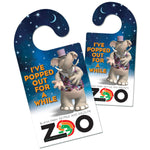 Gloss Laminated Card Door Hanger - Printed 2 Sides