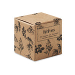 Branded Herb seed bomb in carton box