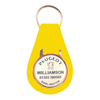 Branded Pear Shaped Keyfob with Dome