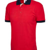 Branded Contrast Poloshirt