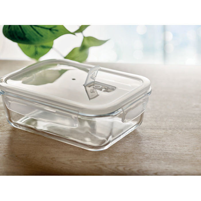 Branded Glass lunchbox & PP lid 900ml