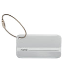 Branded Aluminium luggage tag