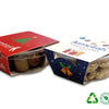 Small Festive Eco Tub with Chocolate Baubles