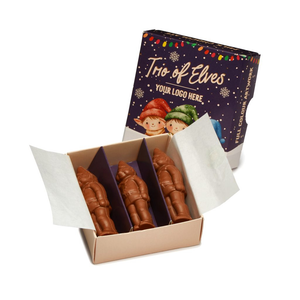 Eco Treat Box - Trio of Elves