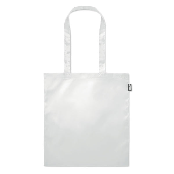 Shopping bag in RPET in all white