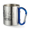 Branded Metal mug & carabiner handle