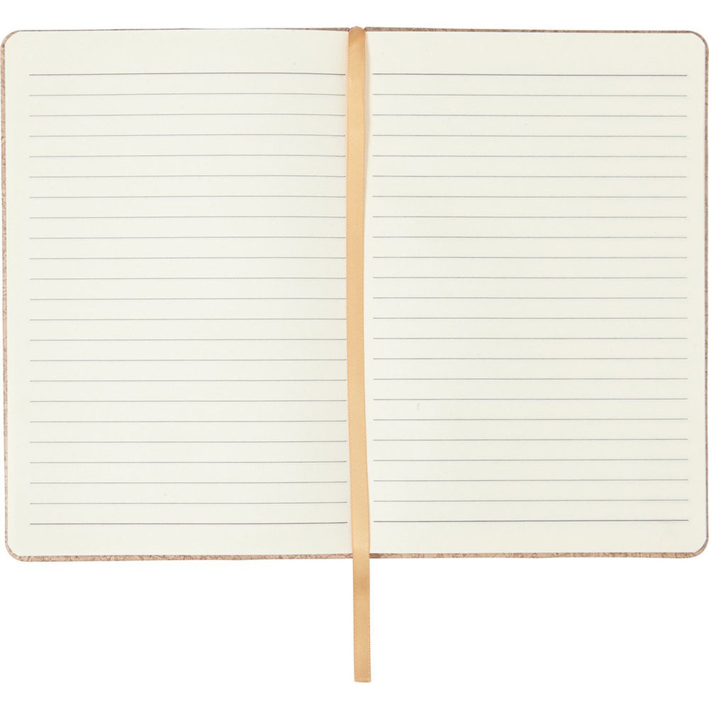 Branded Balvail Notebook with cork print (approx. A5)