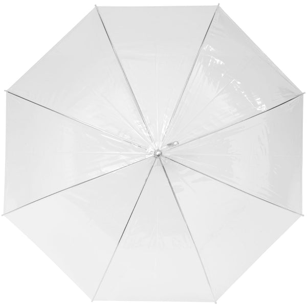 Branded Kate 23" transparent auto open umbrella