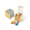 Eco Kraft Cube of Retro Sweets