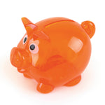 Piglet Bank Mini Single Slot Translucent piggy bank