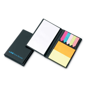 Memo pad with page markers