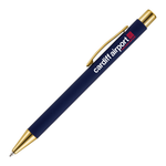 Travis Gold Soft Touch Ball Pen