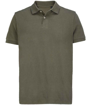 SOL'S Unisex Pacific Twin Piqué Polo Shirt Army