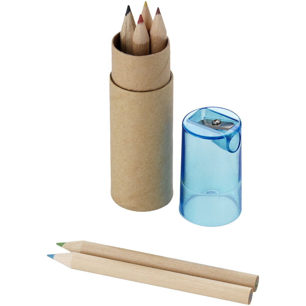 Branded Kram 6-piece coloured pencil set