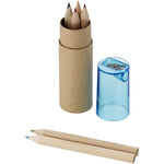 Branded Kram 6-piece coloured pencil set