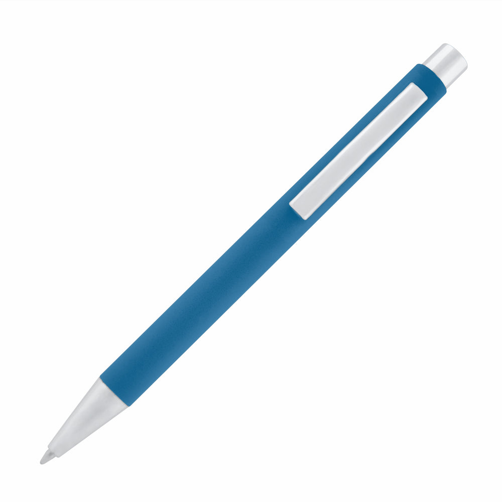 Travis Soft Feel Ball Pen with Chrome Trim
