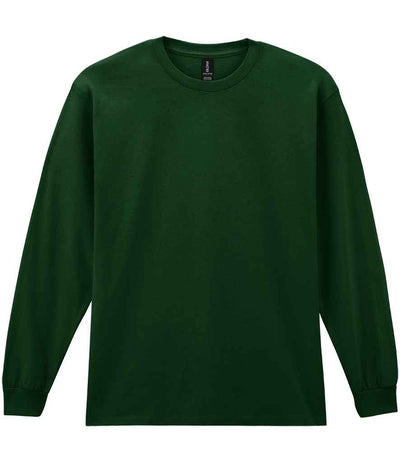 Gildan Ultra Cotton™ Long Sleeve T-Shirt Forest Green