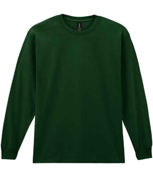 Gildan Ultra Cotton™ Long Sleeve T-Shirt Forest Green