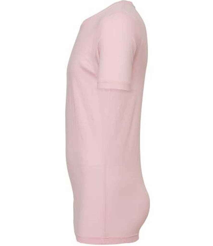Canvas Unisex Crew Neck T-Shirt Soft Pink