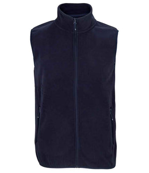 SOL'S Unisex Factor Recycled Micro Fleece Bodywarmer Navy