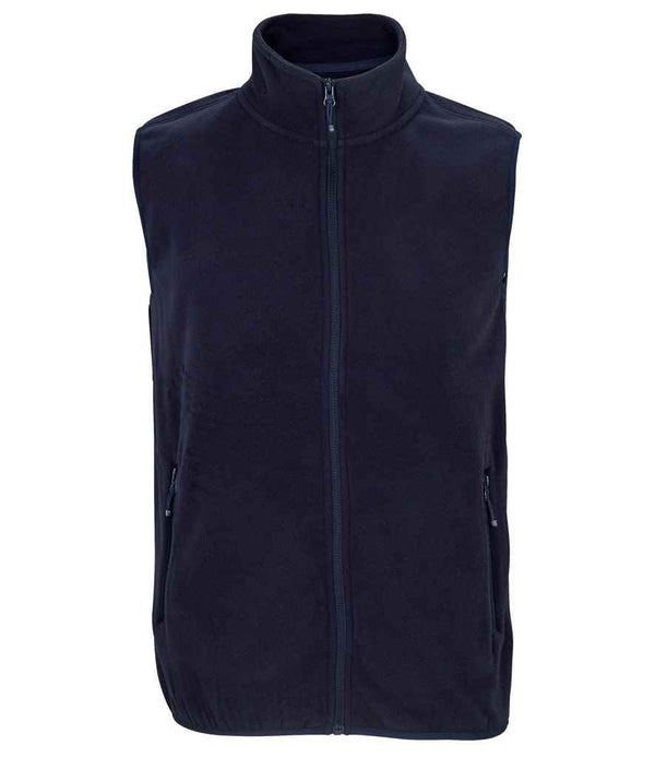 SOL'S Unisex Factor Recycled Micro Fleece Bodywarmer Navy