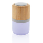 Branded Bamboo colour changing 3W speaker light