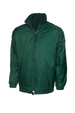Branded Classic Reversible Fleece Jacket