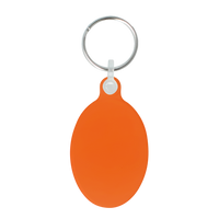 50mm Oval Keyring