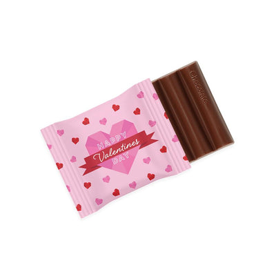 Valentines - 3 Baton Bar - Milk Chocolate - 41% Cocoa