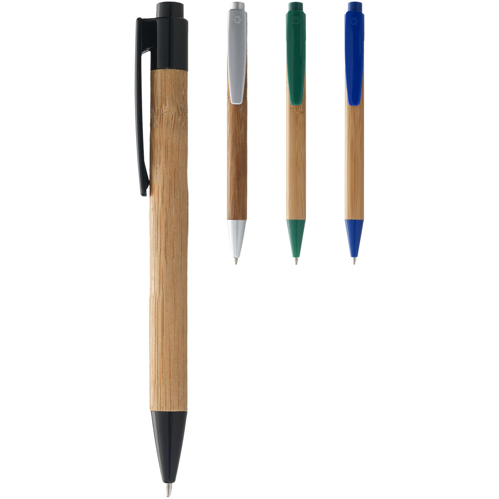 Branded Borneo bamboo ballpoint pen