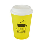 Branded Haddon Colour Frosted 350ml double wall tumbler