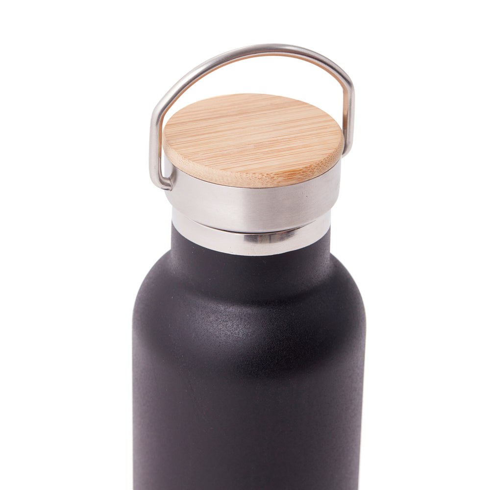 VINGA Miles Thermos Bottle 500 ml Black