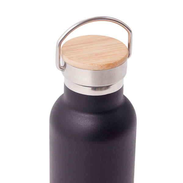 VINGA Miles Thermos Bottle 500 ml Black