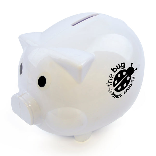 Translucent Plastic Pig Shaped Piggy Bank