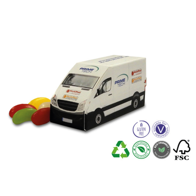 Branded Replica Van Box with Jelly Beans