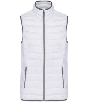Kariban Ladies Lightweight Padded Bodywarmer White