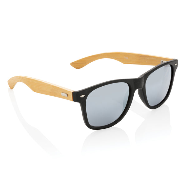 Bamboo and RCS recycled plastic sunglasses