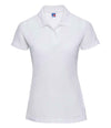 Russell Ladies Classic Poly/Cotton Piqué Polo Shirt White