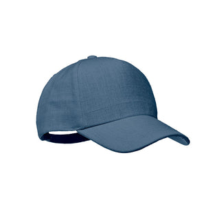 Hemp baseball cap 370 gr/m² Blue