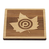 Branded Bamboo Fridge Magnet (UK Made: Bespoke 70mm)