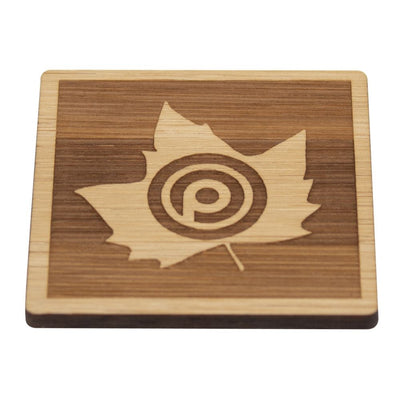 Branded Bamboo Fridge Magnet (UK Made: Bespoke 70mm)