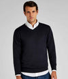 Kustom Kit Arundel Cotton Acrylic V Neck Sweater