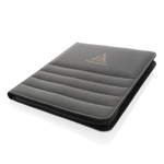 Branded Impact AWARE™ RPET A4 portfolio with zipper