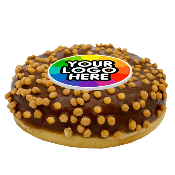 Branded Doughnuts (Caramel)