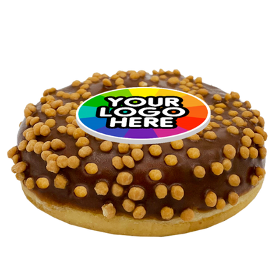 Branded Doughnuts (Caramel)